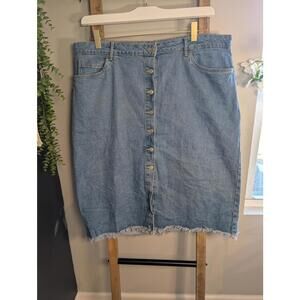 In The Style Denim Skirt Size 20
